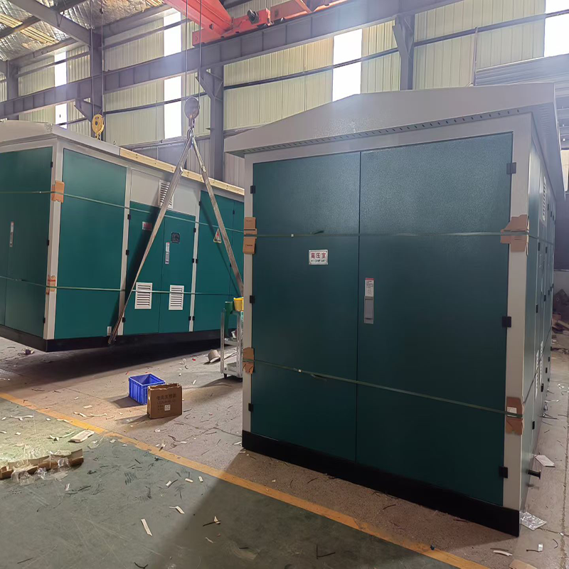 35kV Prefabricated Box Substation for Africa Solar Power Plant